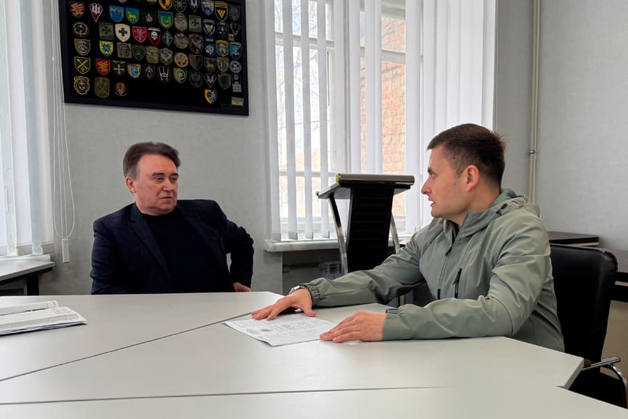 Робоча зустріч з начальником Управління соціальної та ветеранської політики