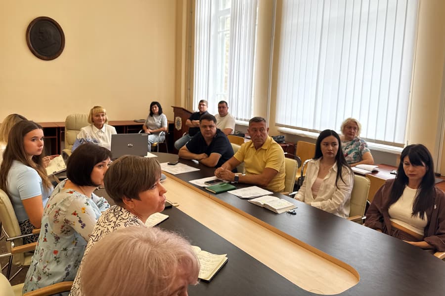 У ЛНУ імені Тараса Шевченка відбулося засідання ректорату