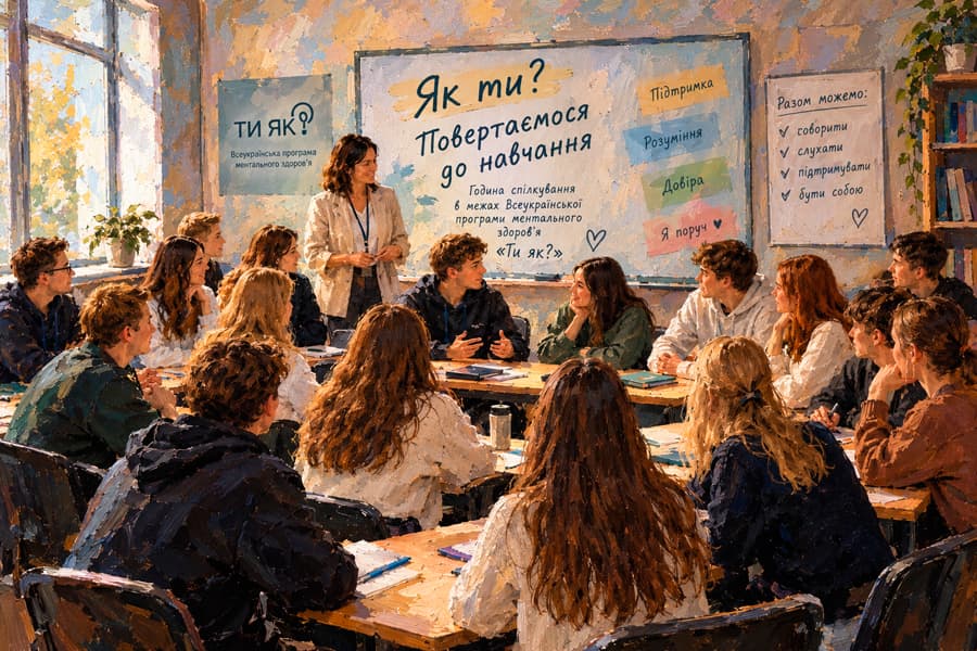 Спілкування на тему «Як ти? Повертаємося до навчання»