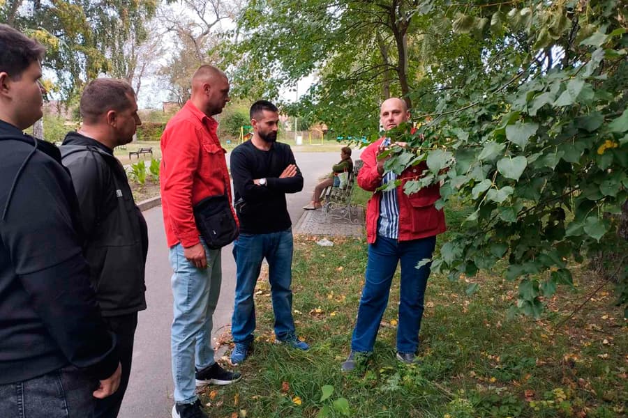 Екскурсія з дослідження флористичного біорізноманіття паркових зон м. Миргород