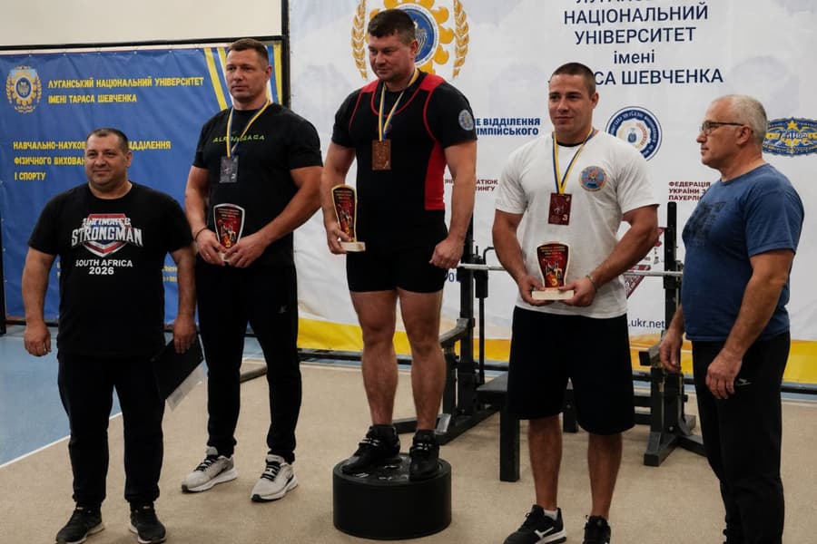 Відкритий чемпіонат Луганської області з пауерліфтингу у місті Лубни